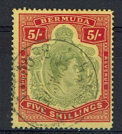Image of Bermuda SG 118be FU British Commonwealth Stamp
